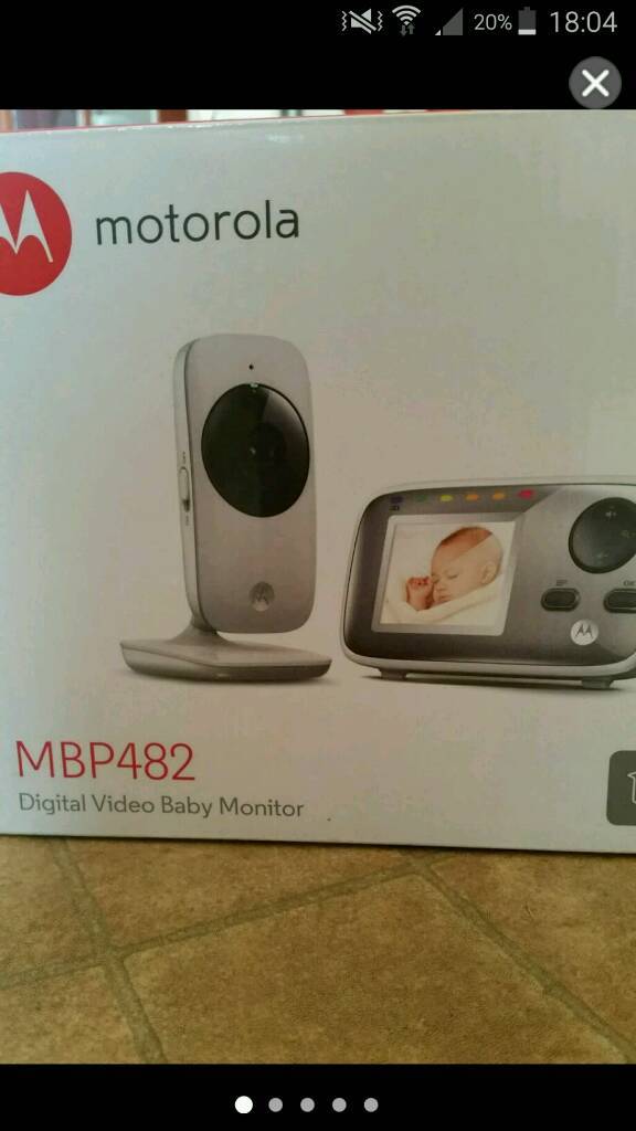 motorola baby monitor mbp482